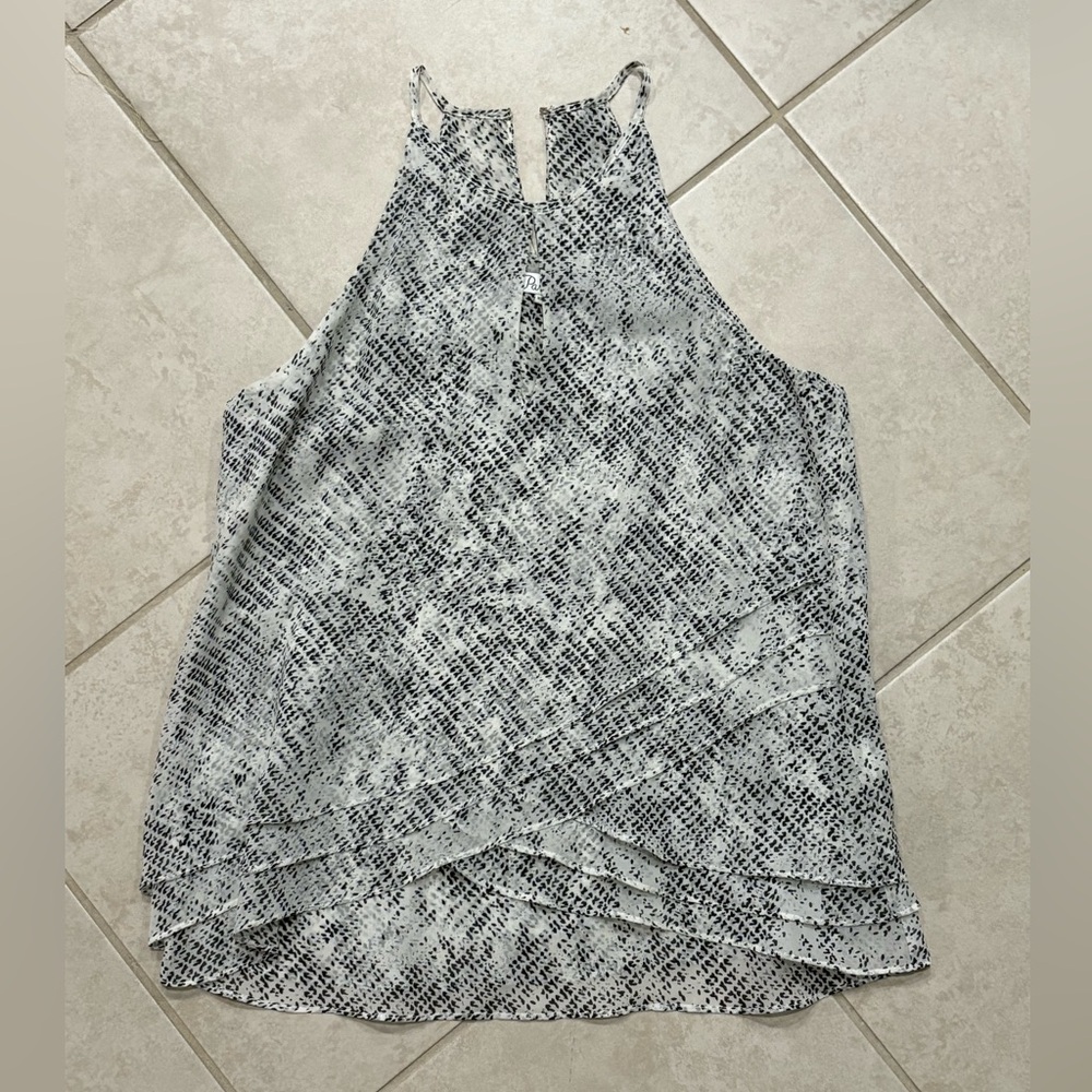 Parker Monochrome Patterned Blouse